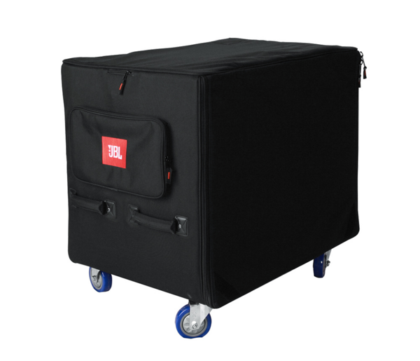 PADDED SUB TRANSPORTER. WATER RESISTANT BLACK NYLON, 10MM PADDING, POLYETHYLENE GRILLE PROTECTOR,
