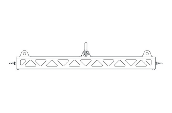 SUSPENSION BAR ACCESSORY FOR VTX A12, USED FOR PULL-BACK APPLICATIONS,