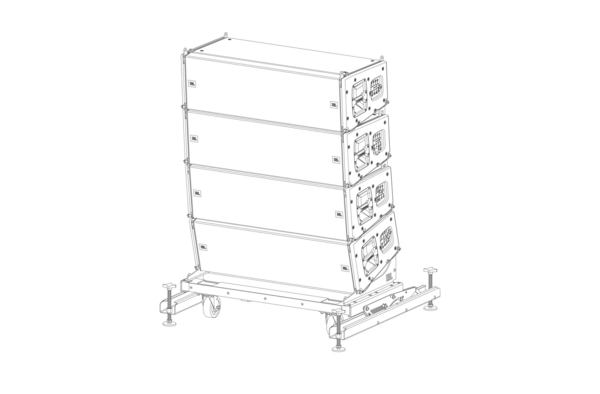 OUTRIGGER SYSTEM FOR GROUND STACKING VTX A12. ALSO COMPATIBLE WITH B28 VT.