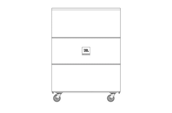VTX S28 VERTICAL TRANSPORTER COVER FOR USE WITH VTX-S28-VT. MODULAR, RECONFIGURABLE DESIGN ALLOWS