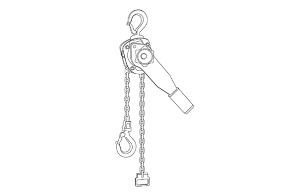 COLUMBUS MCKINNON (CM) SERIES 653 ¾ TON MANUAL LEVER HOIST