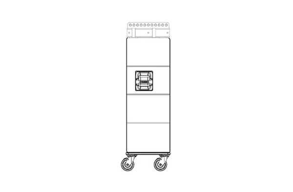 VTX V20 VERTICAL TRANSPORTER WRAP COVER FOR USE WITH VTX-V20-VT. ALLOWS FOR PROTECTION OF 3-4