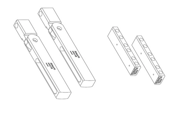 VTX V25 COMPRESSION SUSPENSION KIT FOR CONVERTING 1X VTX V25 ENCLOSURE TO COMPRESSION-STYLE