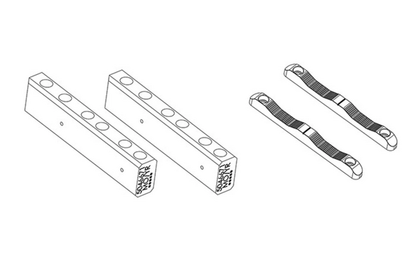 VTX V25 COMPRESSION SUSPENSION KIT FOR CONVERTING 1X VTX V25 ENCLOSURE TO COMPRESSION-STYLE
