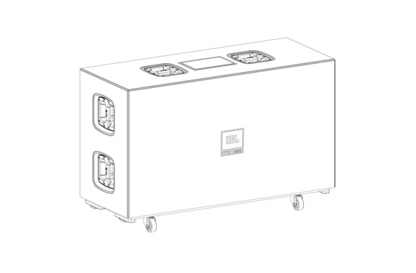 VTX B28 ACC ACCESSORY COVER & CASTERBOARD FOR A SINGLE VTX B28 (INCLUDES BOTH)