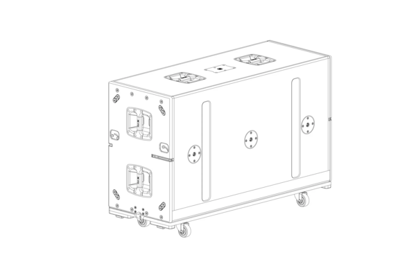VTX B28 ACC ACCESSORY COVER & CASTERBOARD FOR A SINGLE VTX B28 (INCLUDES BOTH)