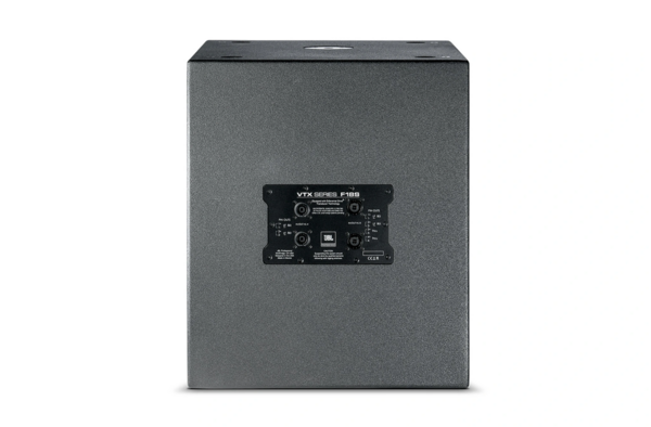 VTX F SERIES F18S COMPACT SUBWOOFER ENCLOSURE FEATURING ULTRA LONG THROW, PATENTED DIFFERENTIAL