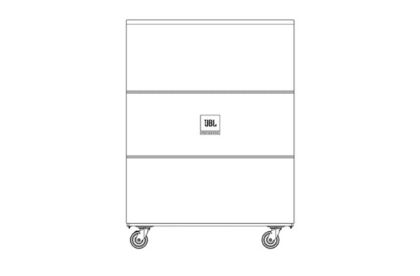 VTX S28 VERTICAL TRANSPORTER COVER FOR USE WITH VTX-S28-VT. MODULAR, RECONFIGURABLE DESIGN ALLOWS