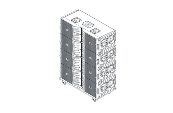 VTX V25 VERTICAL TRANSPORTER FOR TRANSPORTATION OF UP TO 4 VTX V25 ENCLOSURES IN A VERTICAL COLUMN