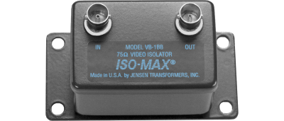 COMPOSITE VIDEO ISOLATOR, 75OHM SINGLE CHANNEL WITH BNCS