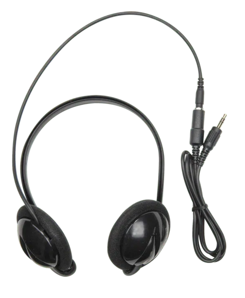 UNIVERSAL BEHIND-THE-HEAD STEREO HEADPHONES