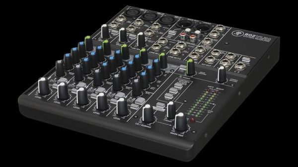 8CH ULTRA COMPACT MIXER FEATURING HIGH-HEADROOM, LOW-NOISE DESIGN