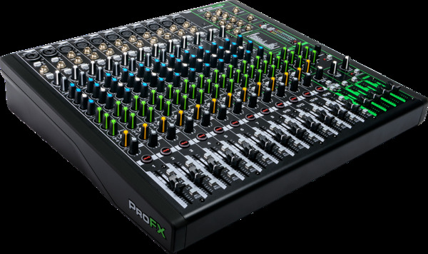 16CH 4-BUS PROFESSIONAL EFFECTS MIXER WITH USB