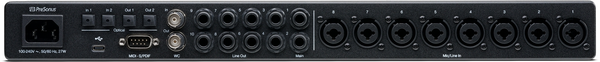 26X30, 32-BIT/192 KHZ RECORDING INTERFACE W/ STUDIO ONE PRO/12-MONTH STUDIO ONE+ HYBRID MEMBERSHIP