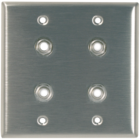 WALL PLATE WALL SPEAKER/ MONITOR SPKR ENGRAVED 2 GANG