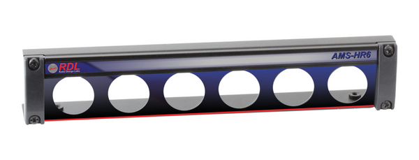 MOUNTING PANEL FOR 6 AMS ACCESSORIES