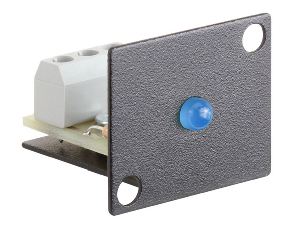 LED INDICATOR - BLUE - TERMINAL BLOCK CONNECTIONS