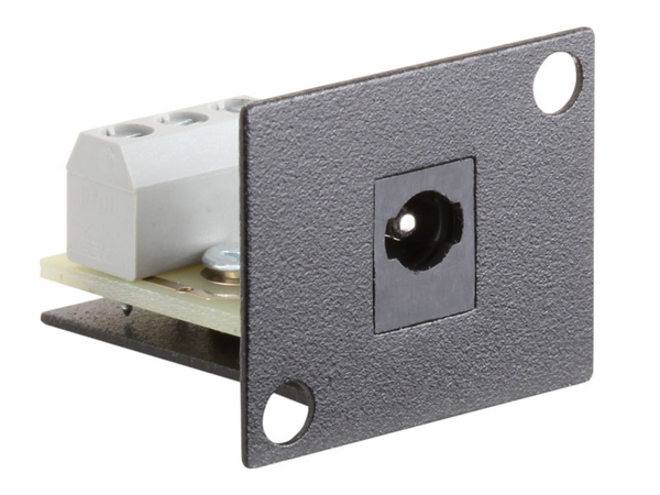POWER JACK ASSY FOR 24 V POWER SUPPLIES - TERMINAL BLOCK CONNECTIONS
