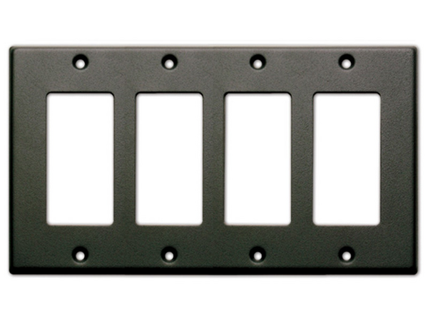 QUAD COVER PLATE - BLACK