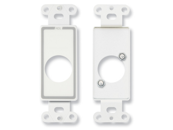 SINGLE PLATE FOR STANDARD AND SPECIALTY CONNECTORS (CUSTOM LABELED) (SEE PART # ZCST-LBL FOR SETUP C
