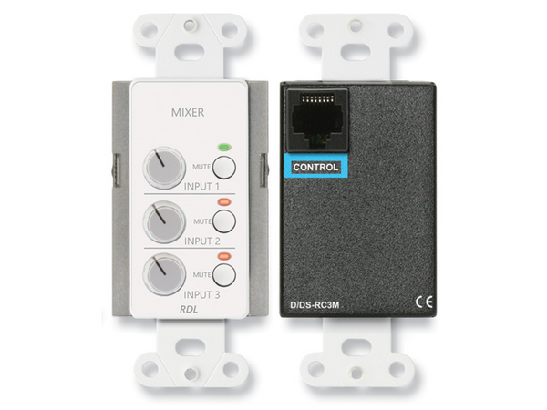 REMOTE AUDIO MIXING CONTROL WITH MUTING (CUSTOM LABELED) (SEE PART # ZCST-LBL FOR SETUP CHARGE)