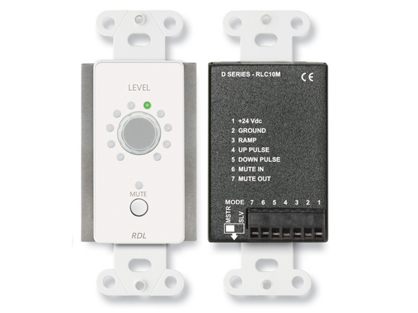 REMOTE LEVEL CONTROL WITH MUTING - ROTARY OPTICAL ENCODER (CUSTOM LABELED) (SEE PART # ZCST-LBL FOR