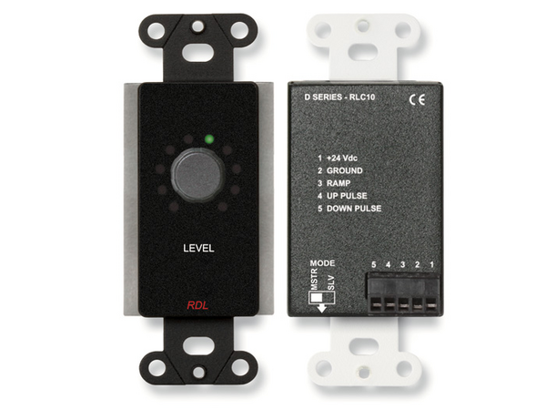 REMOTE LEVEL CONTROL - ROTARY OPTICAL ENCODER - BLACK (CUSTOM LABELED) (SEE PART # ZCST-LBL FOR SETU