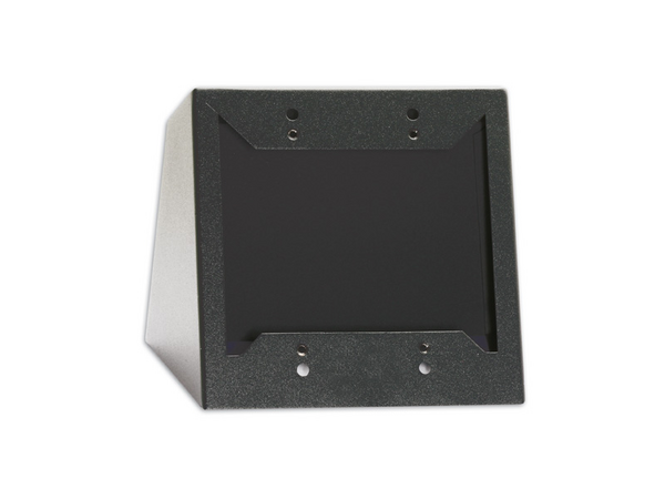 DOUBLE DESKTOP OR WALL MOUNTED CHASSIS FOR DECORA® REMOTE CONTROLS AND PANELS - BLACK