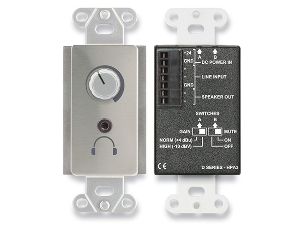 3.5 WATT AUDIO POWER AND HEADPHONE AMPLIFIER - SS (CUSTOM LABELED) (SEE PART # ZCST-LBL FOR SETUP CH