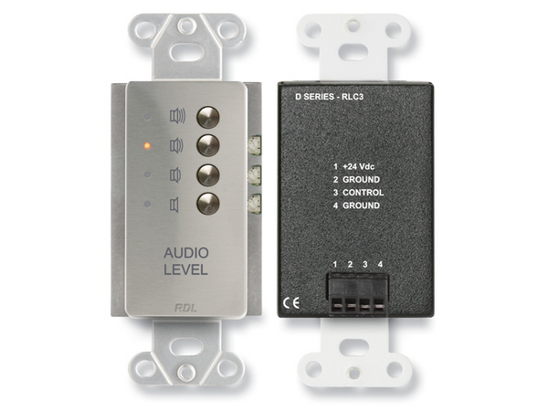 REMOTE LEVEL CONTROLLER - PRESET LEVELS - STAINLESS STEEL (CUSTOM LABELED) (SEE PART # ZCST-LBL FOR