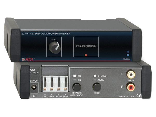 20 WATT STEREO AUDIO POWER AMPLIFIER