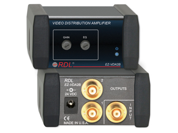 VIDEO DISTRIBUTION AMPLIFIER - 1X2 BNC NTSC/PAL