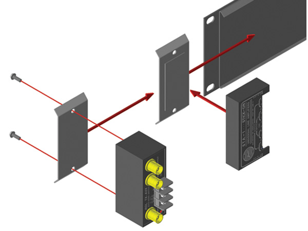 KIT TO MOUNT ST, TX SERIES MODULES ON FP PANEL