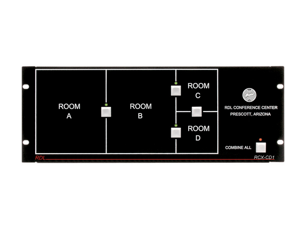 REMOTE CONTROL FOR RCX-5C ROOM COMBINER