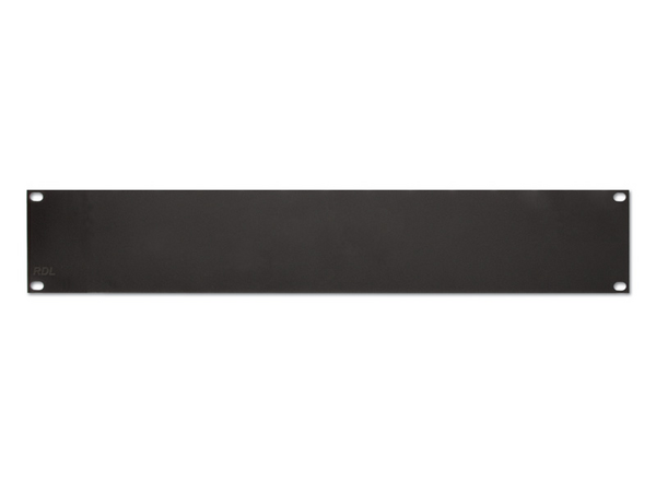 TWO RACK UNIT FILLER PANEL - 19 INCH RACK