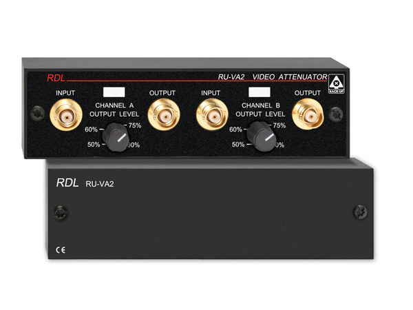 DUAL ADJUSTABLE VIDEO ATTENUATOR - BNC