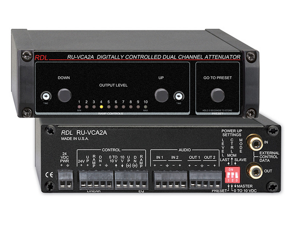 DIGITALLY CONTROLLED 2 CHANNEL AUDIO ATTENUATOR