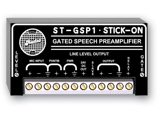 GATED SPEECH PREAMPLIFIER - MIC TO LINE