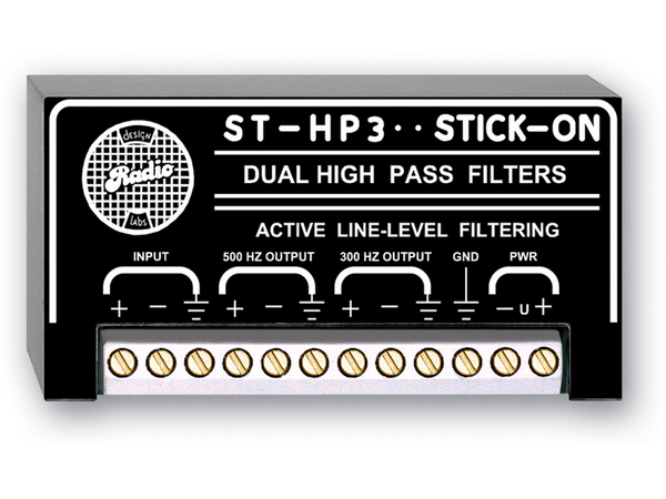 300 HZ AND 500 HZ HIGH PASS FILTER
