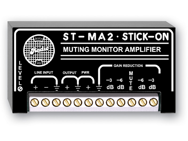 MUTING MONITOR AMPLIFIER - 2 WATT