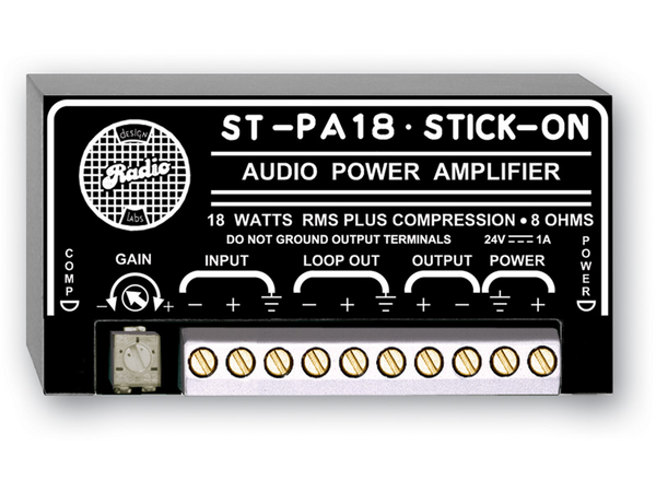 18 WATT 8 OHM AUDIO POWER AMPLIFIER