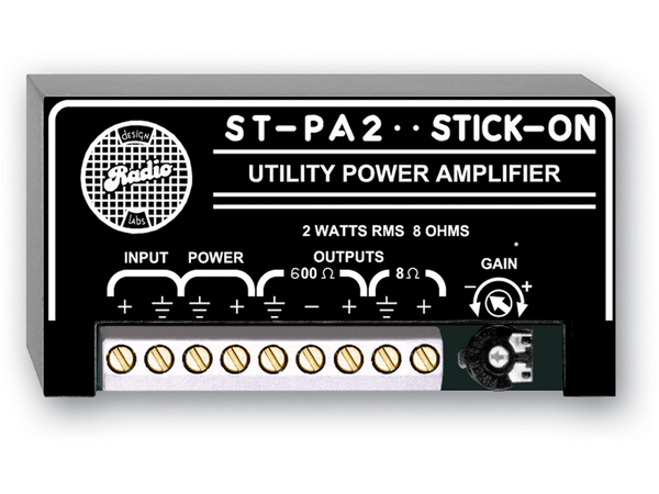 UTILITY AUDIO AMPLIFIER - 2 WATT