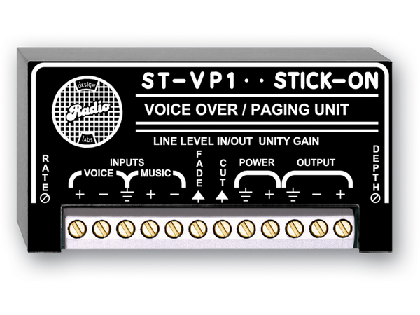 VOICE-OVER / PAGING MODULE - MANUAL