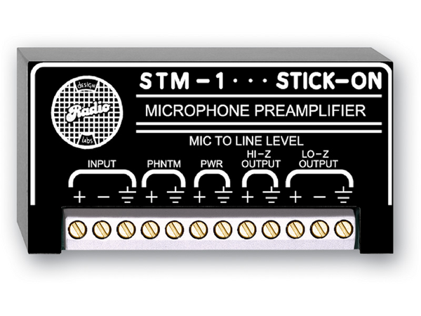 MICROPHONE PREAMPLIFIER - 50 DB GAIN