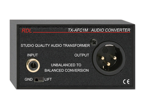 UNBAL. TO BAL. AUDIO TRANSFORMER - PHONO, XLR