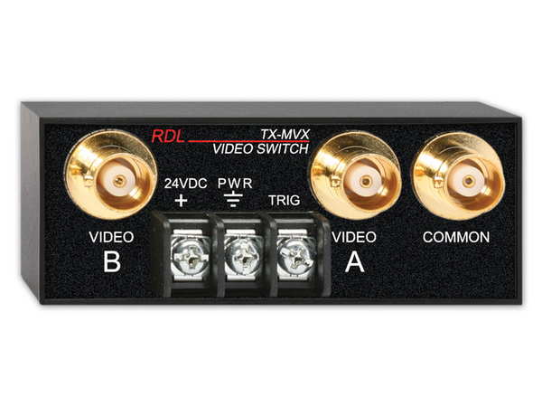 MANUAL RMT CONTROLLED VIDEO SWITCH - 2X1 - BNC