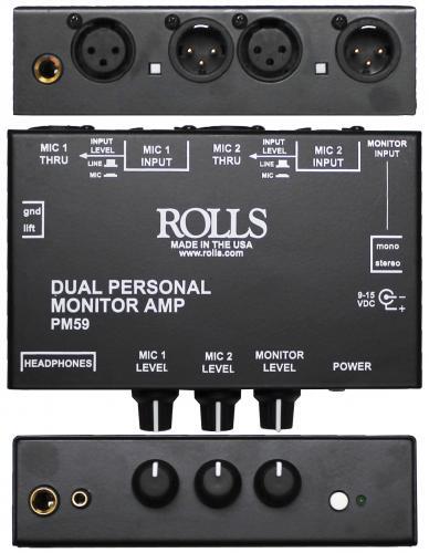 DUAL PERSONAL MONITOR AMP