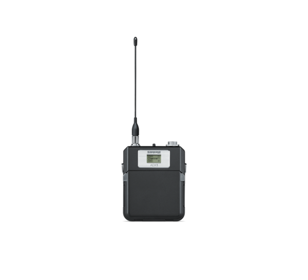 DIVERSITY SHOWLINK-ENABLED BODYPACK TRANSMITTER WITH TA4F CONNECTOR