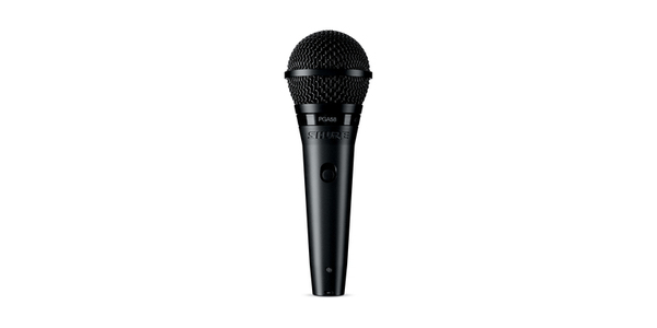 CARDIOID DYNAMIC VOCAL MICROPHONE INCLUDES DISCRETE ON/OFF SWITCH & XLR-XLR CABLE