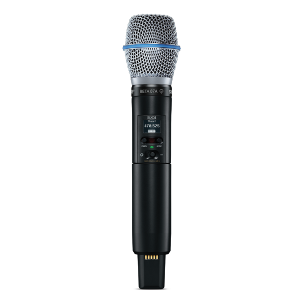 SLX-D WIRELESS VOCAL SYSTEM WITH SLXD4 RECEIVER AND SLXD2/BETA87A HANDHELD TRANSMITTER BETA87A MIC